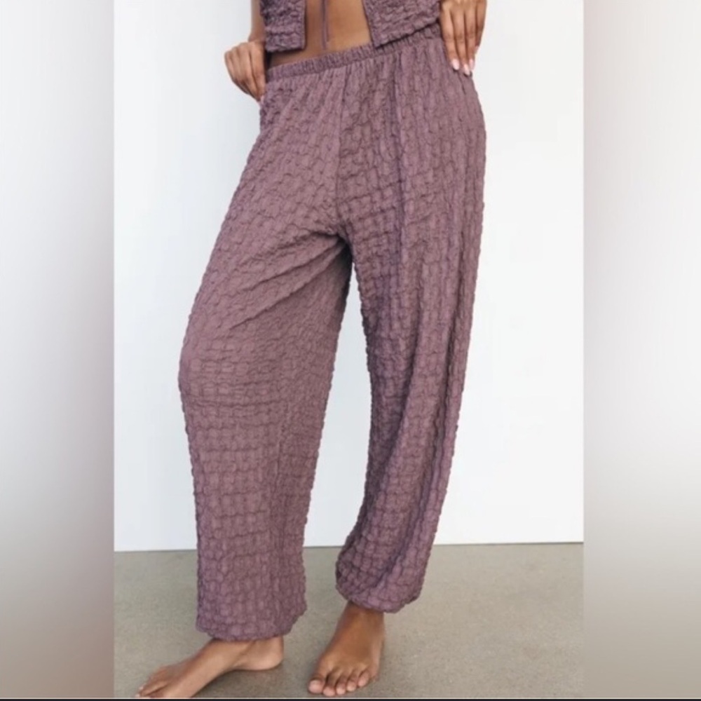 Zara Textured Balloon Pants
